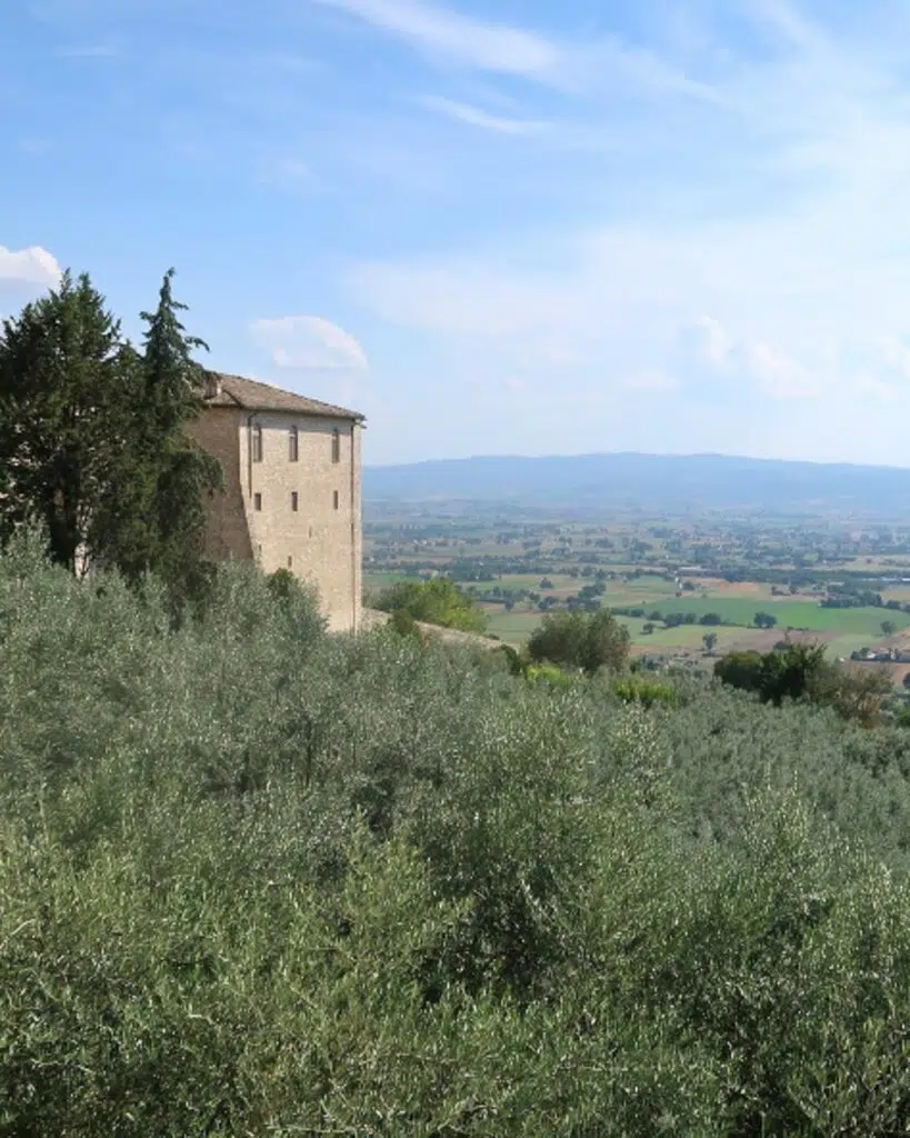 Beautiful countryside image of Assisi, Northern Rural Italy