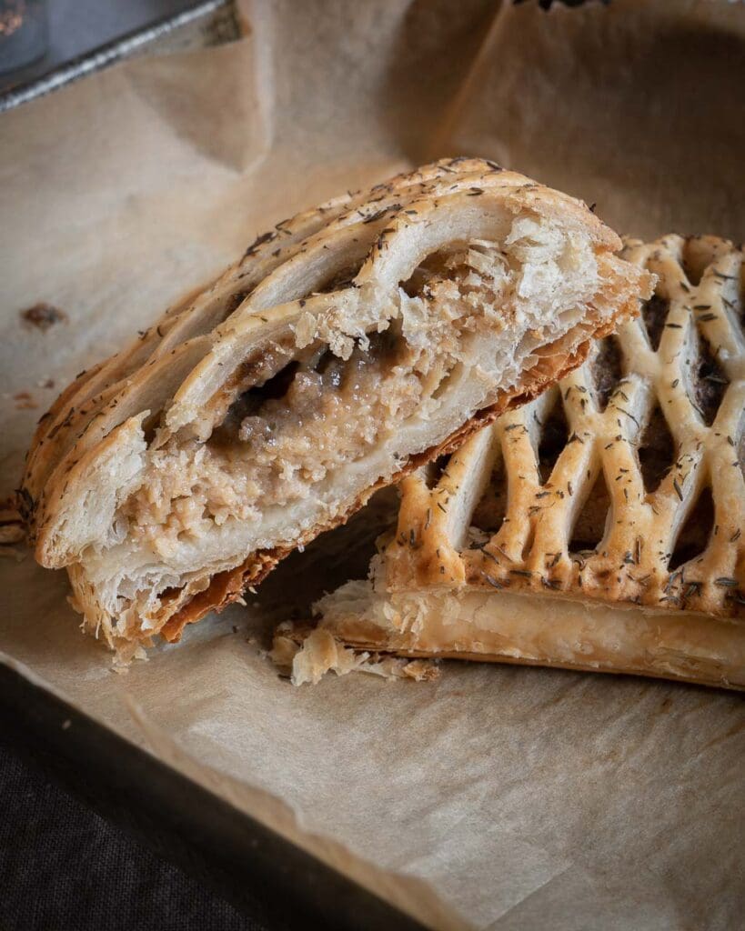Plant Chef Mushroom and Soya Stuffing Lattice