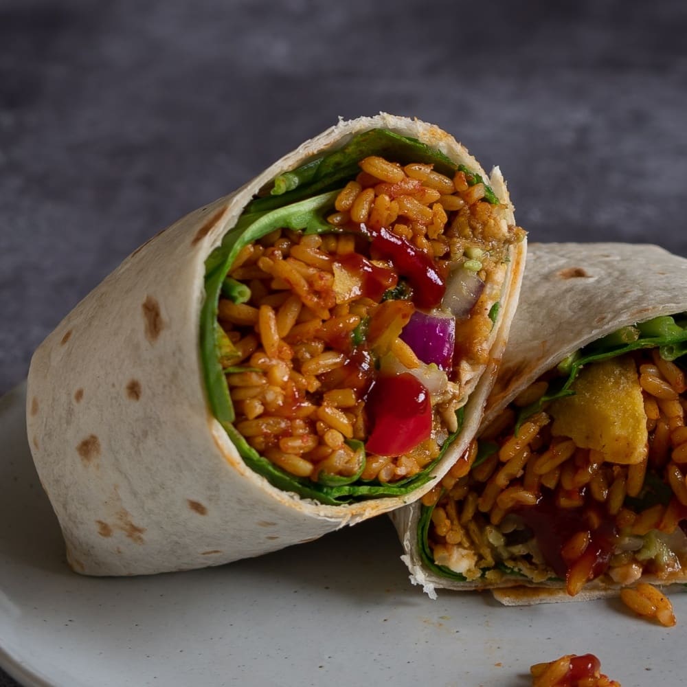 Fully Loaded Burritos (Without Beans)