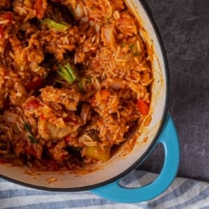 Chick'n And Chorizo Jambalaya (Vegan) 2 sq