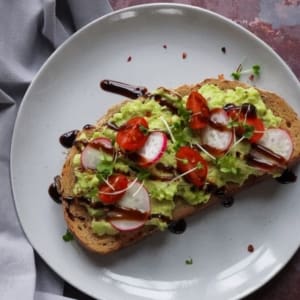 The Best Ever Avocado Toast 4 Sq