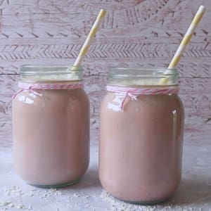 Strawberries and Cream Milkshake Sq 2