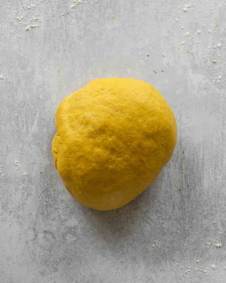 Golden Cornish Saffron Bun dough