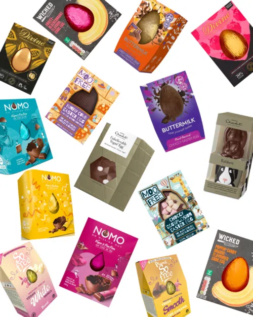 A selection of the best vegan Easter eggs in 2022