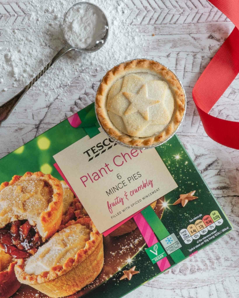 Tesco Plant Chef Vegan Mince Pies