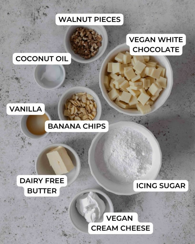 Ingredients for making and decorating cake pops on a table top