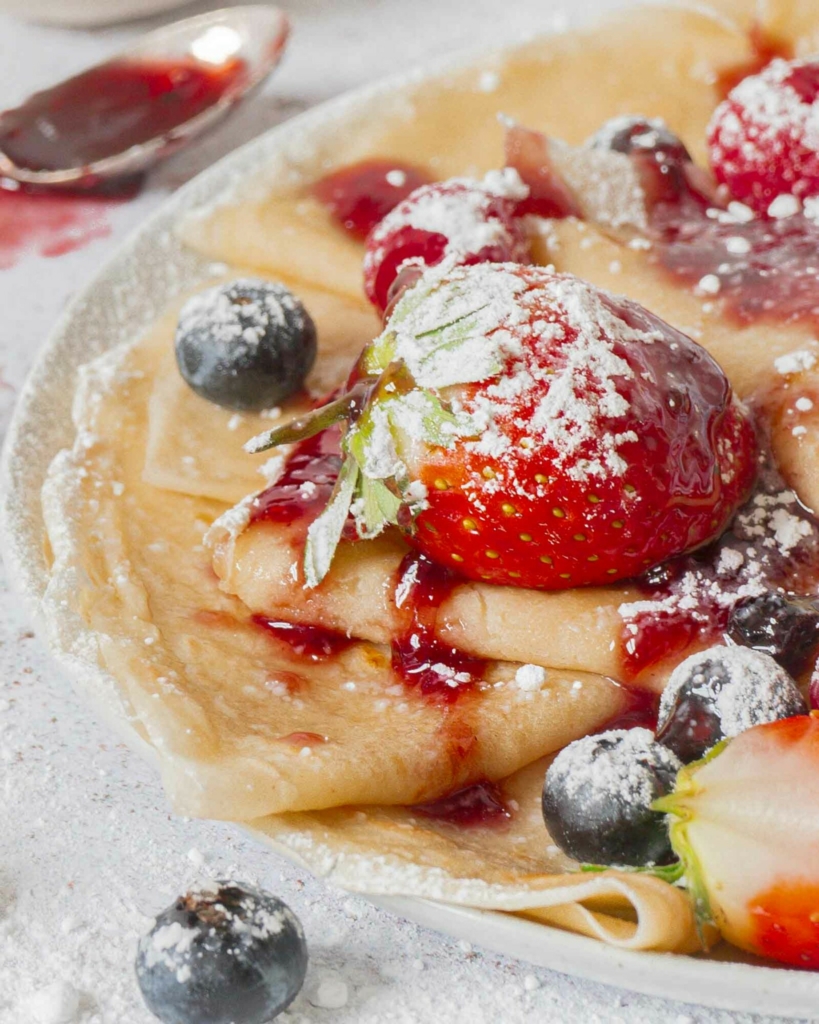 Crepes Without Milk (Dairy Free | Vegan Recipe)