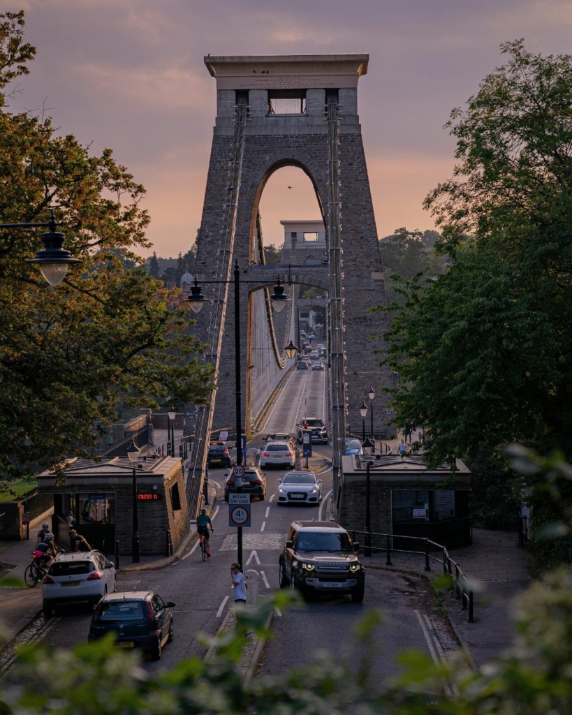 Clifton Suspension Bridge in Bristol