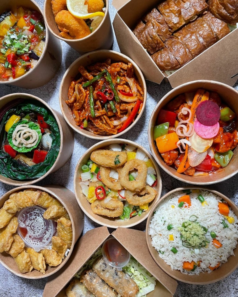 Vegan Chinese takeaway from Bristol