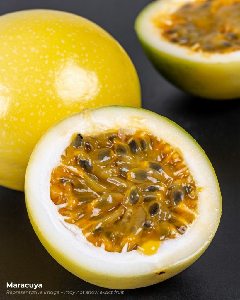 Maracuya fruits - a tangy, popular fruit that starts with m