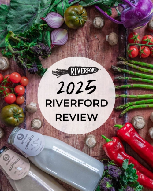 The beautiful organic produce available from Riverford, as the featured image for this Riverford review