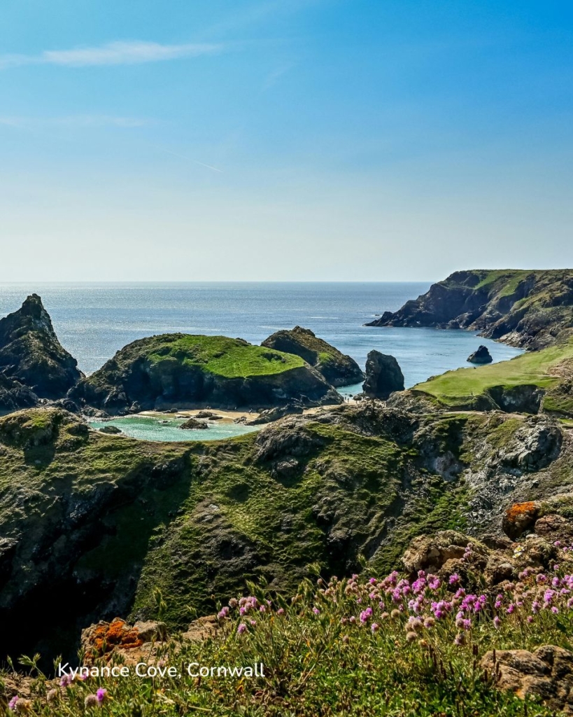 Kynance Cove in Cornwall